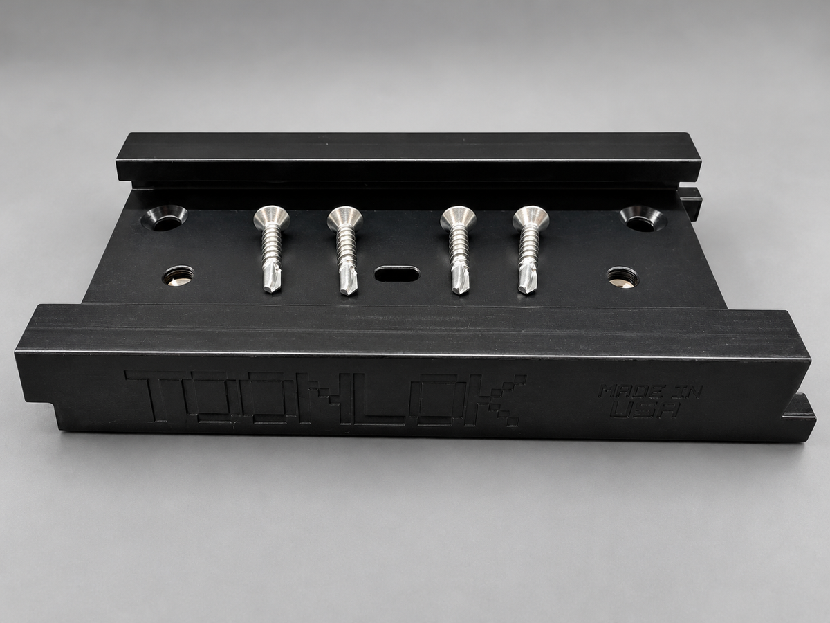 TOONLOK Surface Mount Boat Accessory Track – 3-Inch Marine Track