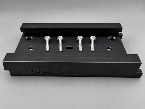TOONLOK Surface Mount Boat Accessory Track – 3-Inch Marine Track