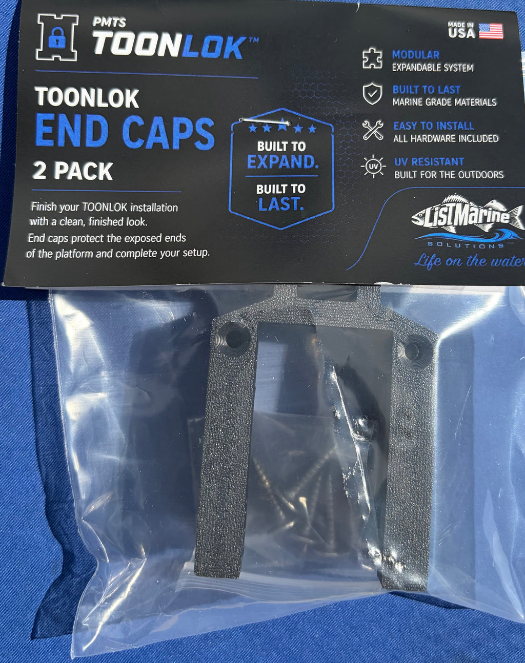 TOONLOK Kayak Track ST Pass-Through End Caps