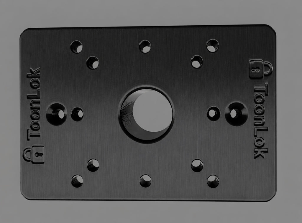 TOONLOK Cannon & Big Jon Downrigger Track Mount / Riser