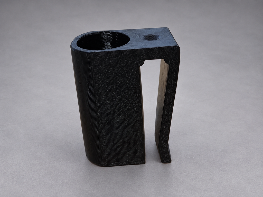 LMS Ice Fishing Rod Holder – Clip-On Bucket & Milk Crate Rod Holder