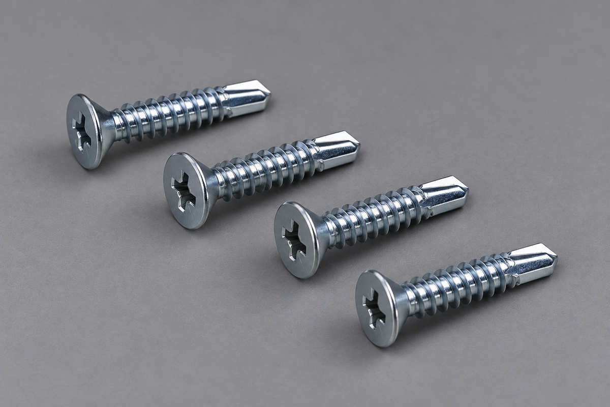 TOONLOK Track Self-Tapping Mounting Screws – 4-Pack